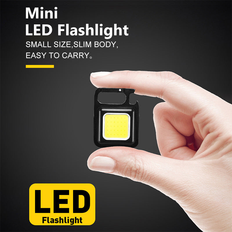 Mini LED flashlight service lamp bright light without stroboscopic